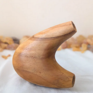 Round Kuripe from Indonesian Teakwood